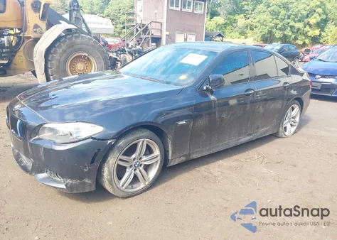 2013 BMW 550I xDrive from USA, damaged, VIN WBAFU9C53DDY70329